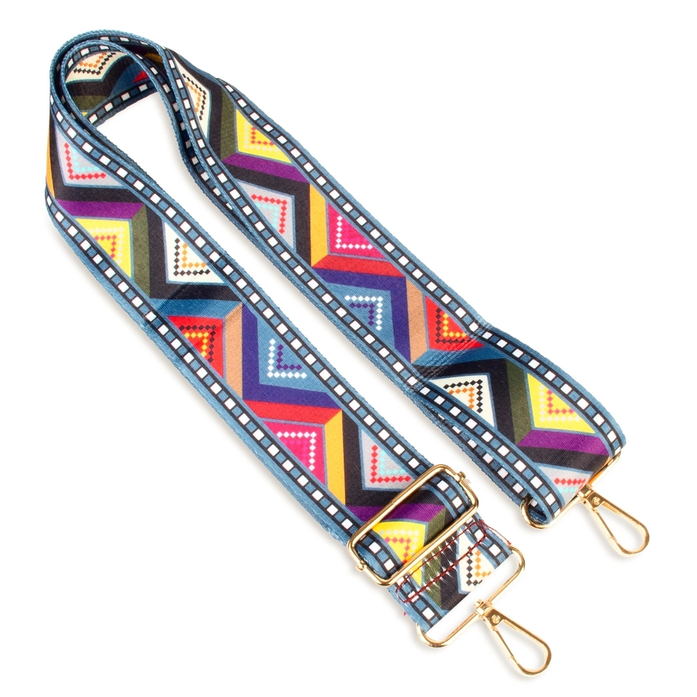 Bag Shoulder Strap Handle Cross Body Adjustable Replacement Canvas Colorful